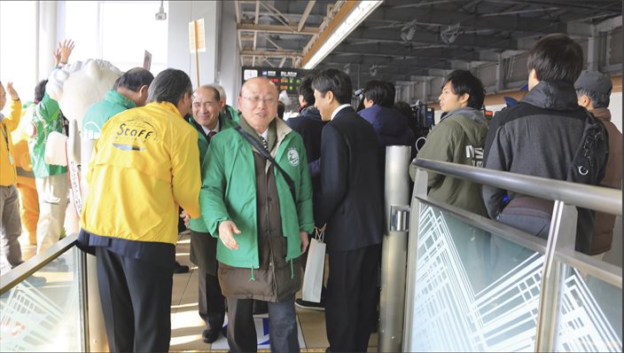 北陸新幹線糸魚川駅開業日