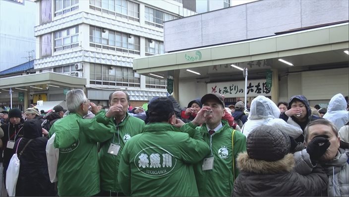 北陸新幹線糸魚川駅開業日