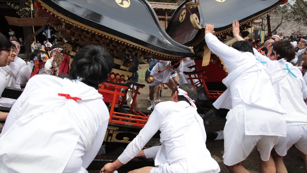 日光寺白山神社 春の祭典