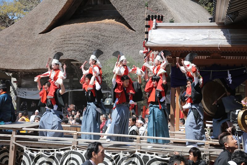 能生白山神社 春の祭典